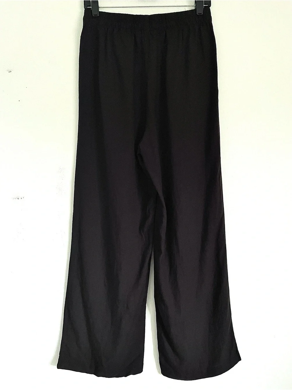 H&M Linen Blend Pants Relaxed Fit Drawstring Waist Size S NWT Minimalist Capsule